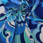 Load image into Gallery viewer, Large Retro Floral (Blues) ITY
