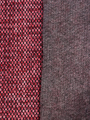 Load image into Gallery viewer, Shades of Red Geneva Luxe Sweater Fleece | By The Half Yard