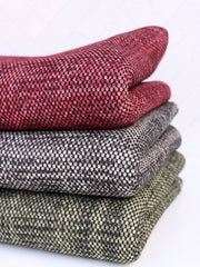 Load image into Gallery viewer, Shades of Green Geneva Luxe Sweater Fleece | By The Half Yard