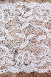 Posy 9" Wide Stretch Lace