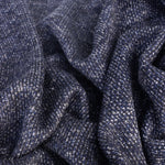 Load image into Gallery viewer, Navy Bristol Luxe Sweater Fleece | By The Half Yard
