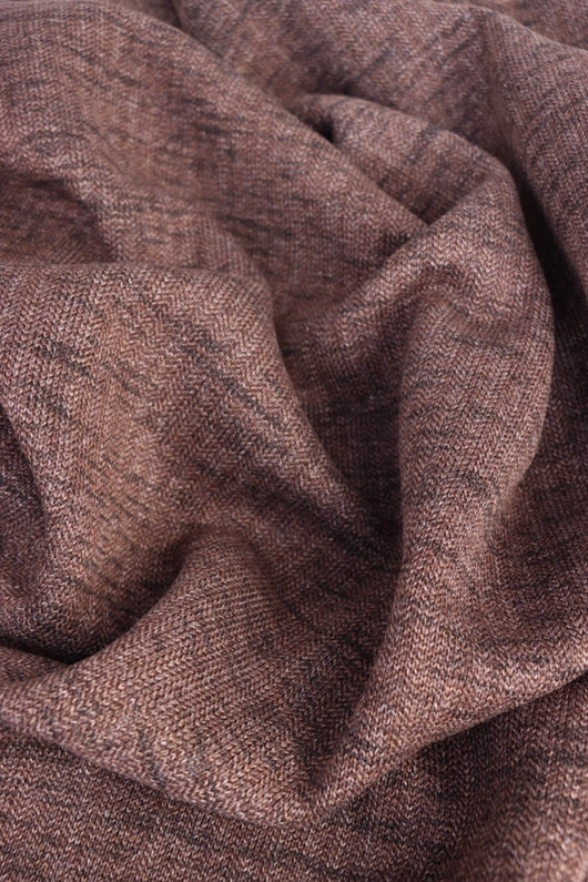 Mocha Aspen Luxe Sweater Fleece | By The Half Yard