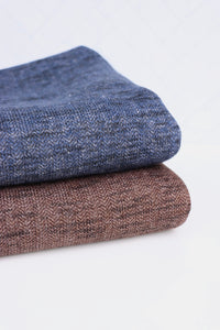 Mocha Aspen Luxe Sweater Fleece | By The Half Yard