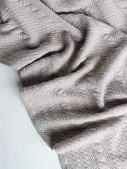 Load image into Gallery viewer, Gray Cables Quilted Knit | By The Half Yard