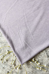 Heathered Lavendar Baby French Terry