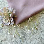 Load image into Gallery viewer, Mauve Washed Rayon Gauze
