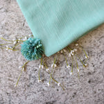 Load image into Gallery viewer, Mint Washed Rayon Gauze

