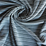 Load image into Gallery viewer, Vintage Olive Broken Stripe Jacquard Knit
