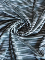 Load image into Gallery viewer, Vintage Olive Broken Stripe Jacquard Knit