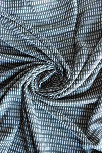 Vintage Olive Broken Stripe Jacquard Knit