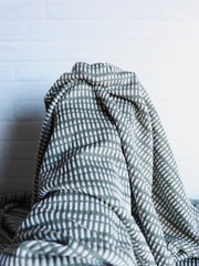 Load image into Gallery viewer, Vintage Olive Broken Stripe Jacquard Knit