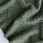 Load image into Gallery viewer, Backwoods Interwoven Squares Quilted Knit | By The Half Yard
