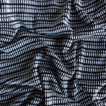 Load image into Gallery viewer, Black Broken Stripe Jacquard Knit
