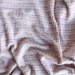 Load image into Gallery viewer, Taupe Broken Stripe Jacquard Knit

