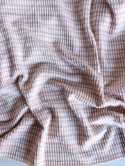 Load image into Gallery viewer, Taupe Broken Stripe Jacquard Knit

