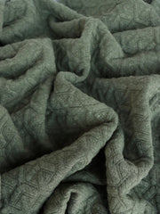 Load image into Gallery viewer, Backwoods Interwoven Squares Quilted Knit | By The Half Yard
