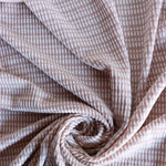 Load image into Gallery viewer, Taupe Broken Stripe Jacquard Knit
