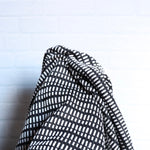 Load image into Gallery viewer, Black Broken Stripe Jacquard Knit
