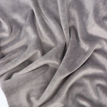 Load image into Gallery viewer, Grey Stretch Velour Corduroy
