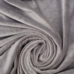 Load image into Gallery viewer, Grey Stretch Velour Corduroy
