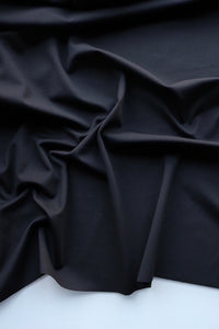 Black QUAD Performance Jersey Knit | By The Half Yard