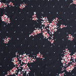 Load image into Gallery viewer, Aisling on Black Swiss Dot Rayon Crepon
