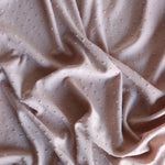 Load image into Gallery viewer, Light Taupe Swiss Dot Jersey
