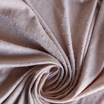 Load image into Gallery viewer, Light Taupe Swiss Dot Jersey
