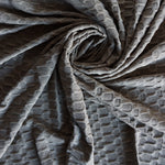 Load image into Gallery viewer, Light Heather Olive Honeycomb Knit
