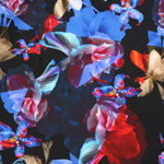 Load image into Gallery viewer, Floral Transformation Nylon Spandex Tricot
