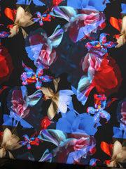 Load image into Gallery viewer, Floral Transformation Nylon Spandex Tricot
