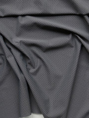 Load image into Gallery viewer, Slate Gray Crosshatch Nylon Spandex Tricot
