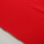 Load image into Gallery viewer, Red Crosshatch Nylon Spandex Tricot
