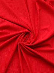 Load image into Gallery viewer, Red Crosshatch Nylon Spandex Tricot