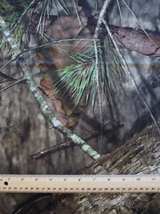 Load image into Gallery viewer, 2YD 4IN REMNANT; Break-Up Country Camo Athletic Fleece
