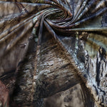 Load image into Gallery viewer, 2YD 4IN REMNANT; Break-Up Country Camo Athletic Fleece
