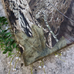 Load image into Gallery viewer, 2YD 4IN REMNANT; Break-Up Country Camo Athletic Fleece
