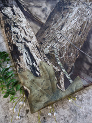 Load image into Gallery viewer, 2YD 4IN REMNANT; Break-Up Country Camo Athletic Fleece
