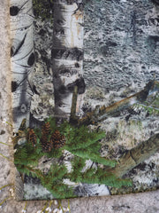 Load image into Gallery viewer, 1YD 17IN REMNANT; Mountain Country Camo Athletic Fleece
