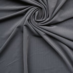 Load image into Gallery viewer, Slate Gray Ribbed Polyester Spandex Tricot
