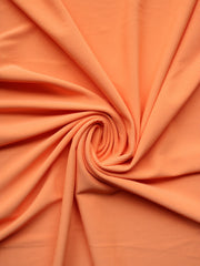 Load image into Gallery viewer, Cantaloupe Ribbed Polyester Spandex Tricot

