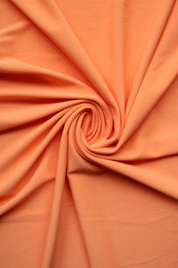 Cantaloupe Ribbed Polyester Spandex Tricot