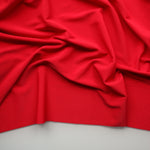 Load image into Gallery viewer, Red Ribbed Polyester Spandex Tricot

