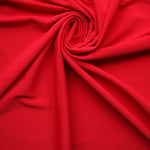 Load image into Gallery viewer, Red Ribbed Polyester Spandex Tricot
