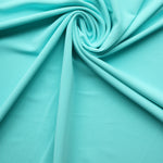 Load image into Gallery viewer, Cyan Ribbed Polyester Spandex Tricot
