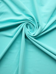 Load image into Gallery viewer, Cyan Ribbed Polyester Spandex Tricot
