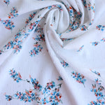 Load image into Gallery viewer, Aisling on Ivory Swiss Dot Rayon Crepon
