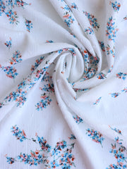 Load image into Gallery viewer, Aisling on Ivory Swiss Dot Rayon Crepon