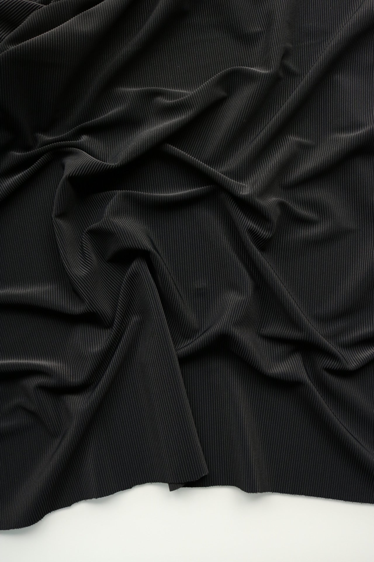 Black Polyester Spandex Leggings Fabric