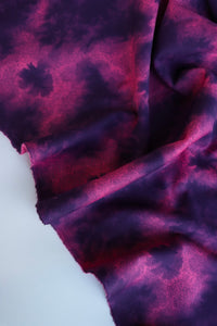 Navy & Pink Tie Dye Polartec Power Stretch Fleece